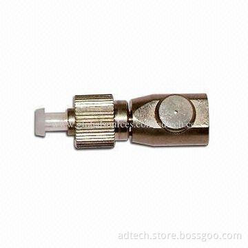 ST Bare Fiber Adapter/Connector with Corrosion-resistant Body, FC Plug Design and Bell Core
